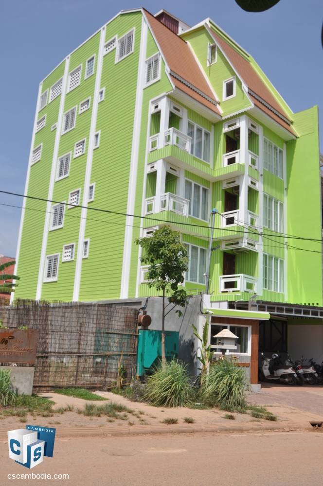 15-bedroom Guesthouse for Rent in Siem Reap