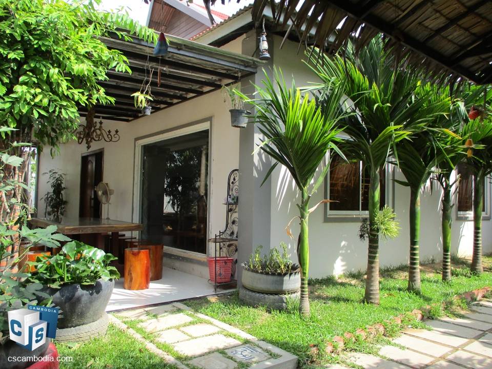 3-Bedroom House for Rent in Svay Dangkum, Siem Reap