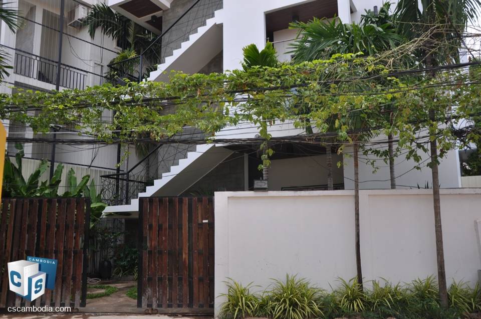 5 Unit 6 Bedroom Apartment building – for Rent – Mondul III – Sla Kram Commune – Siem Reap