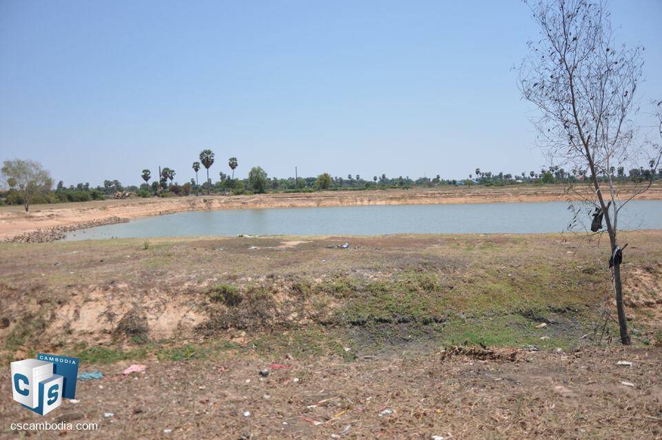 Land for Sale in Krobey Real, Siem Reap city.