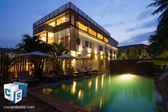 18-Bedroom Hotel for Rent in Sla Kram, Siem Reap