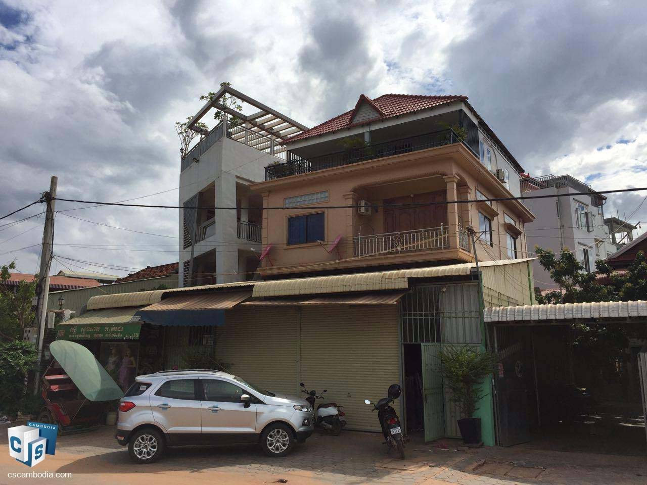 2 Bedroom Apartment – For Rent – Wat Svay Village – Sala Kamreuk Commune  – Siem Reap