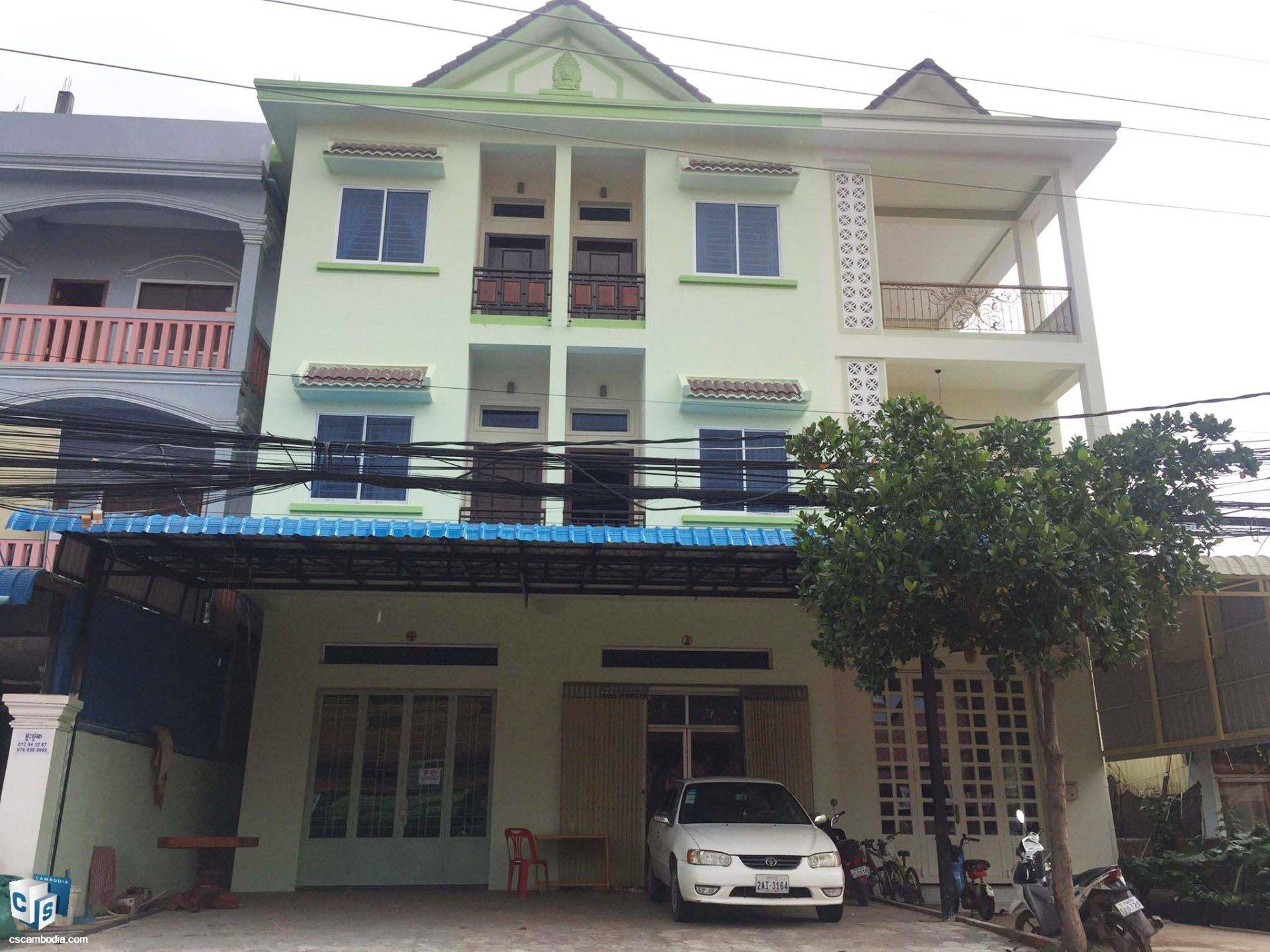 2 Bedroom House – For Rent – Taphul Village – Svay Dangkom Commune – Siem Reap