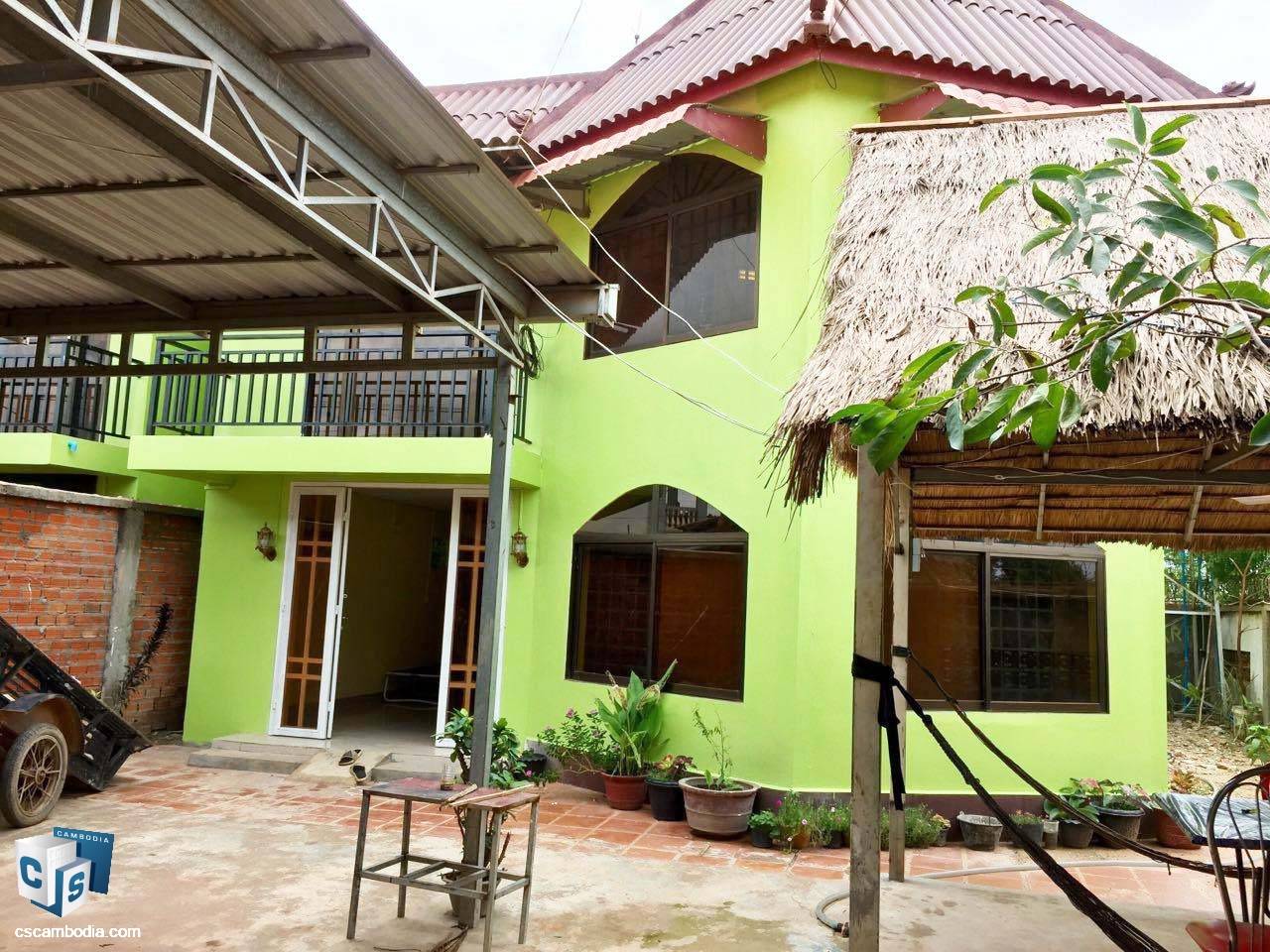 2 Bedroom House – For Rent – Thmey Village – Svay Dangkum Commune – Siem Reap