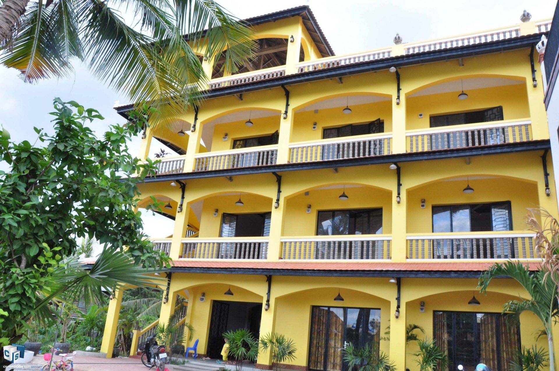 14 Room Commercial Apartment  – For Rent – Sala Kamreuk Commune – Siem Reap