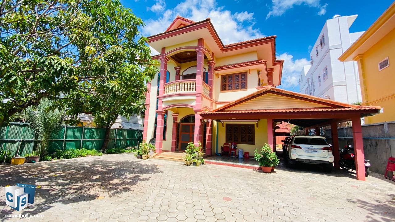 Five Bedroom House For Rent In Siem Reap