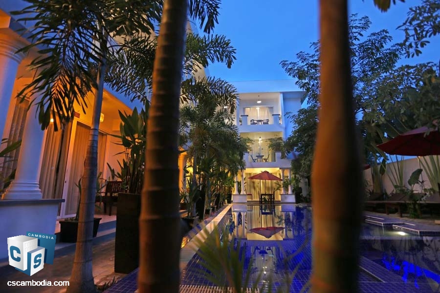20-Bedroom Hotel for Rent in Siem Reap