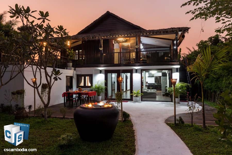 Traditional Private Villa for Rent in Siem Reap