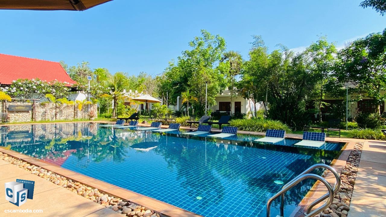 Beautiful Hotel for Rent in Svay Dangkum, Siem Reap
