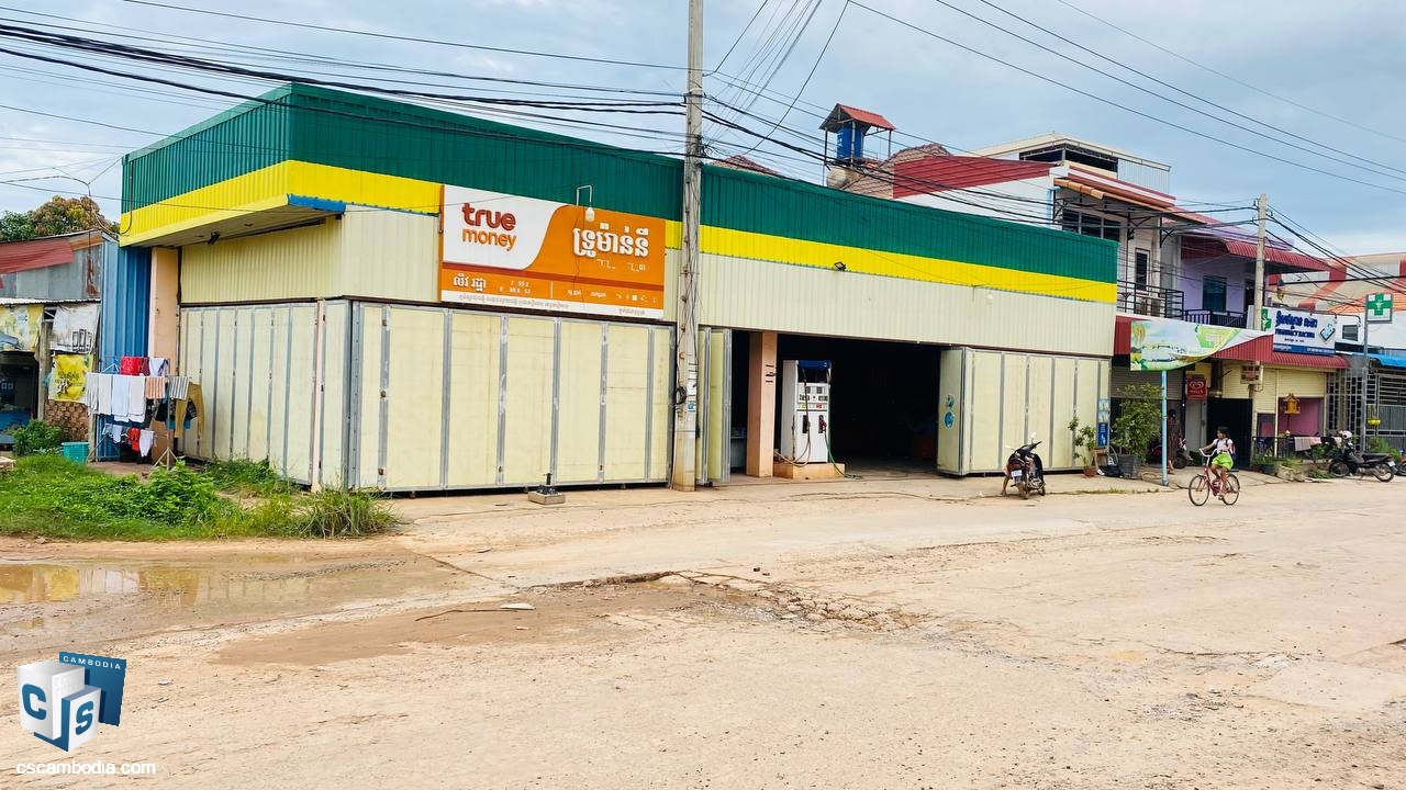Gas Station for Sale in Svay Dangkum, Siem Reap
