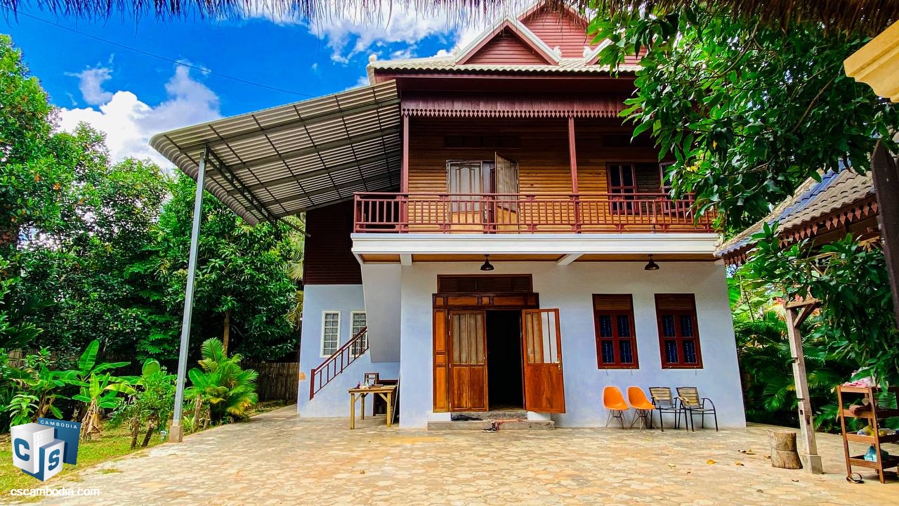 3-Bedroom House for Rent in Sala Kamreuk, Siem Reap