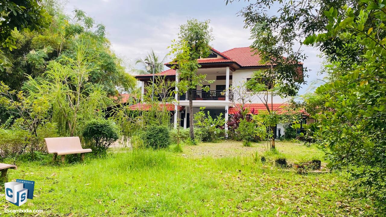 6-Bedroom Villa for Rent in Svay Dangkum, Siem Reap