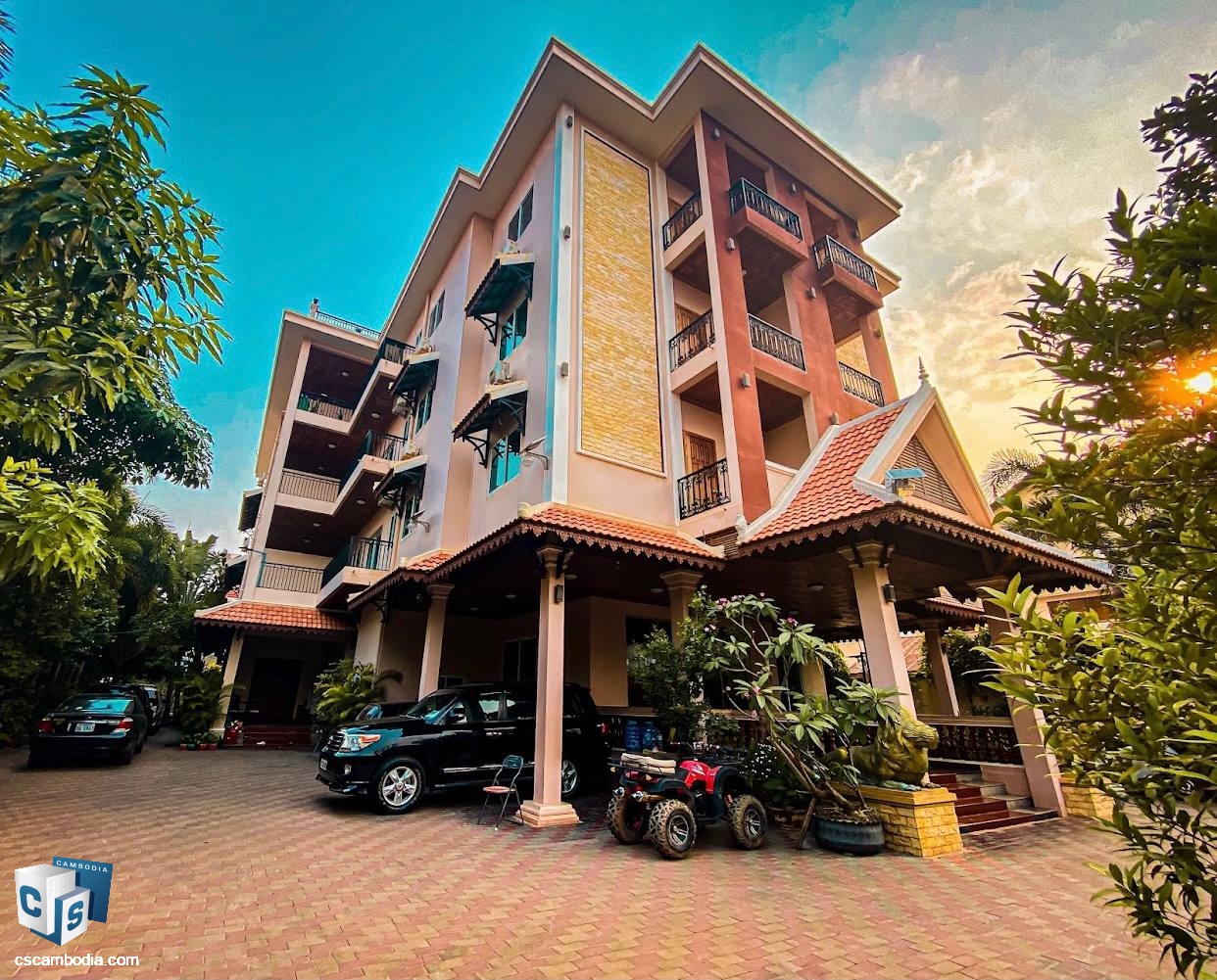 Nice 27-Bedroom Hotel for Sale in Svay Dangkum, Siem Reap